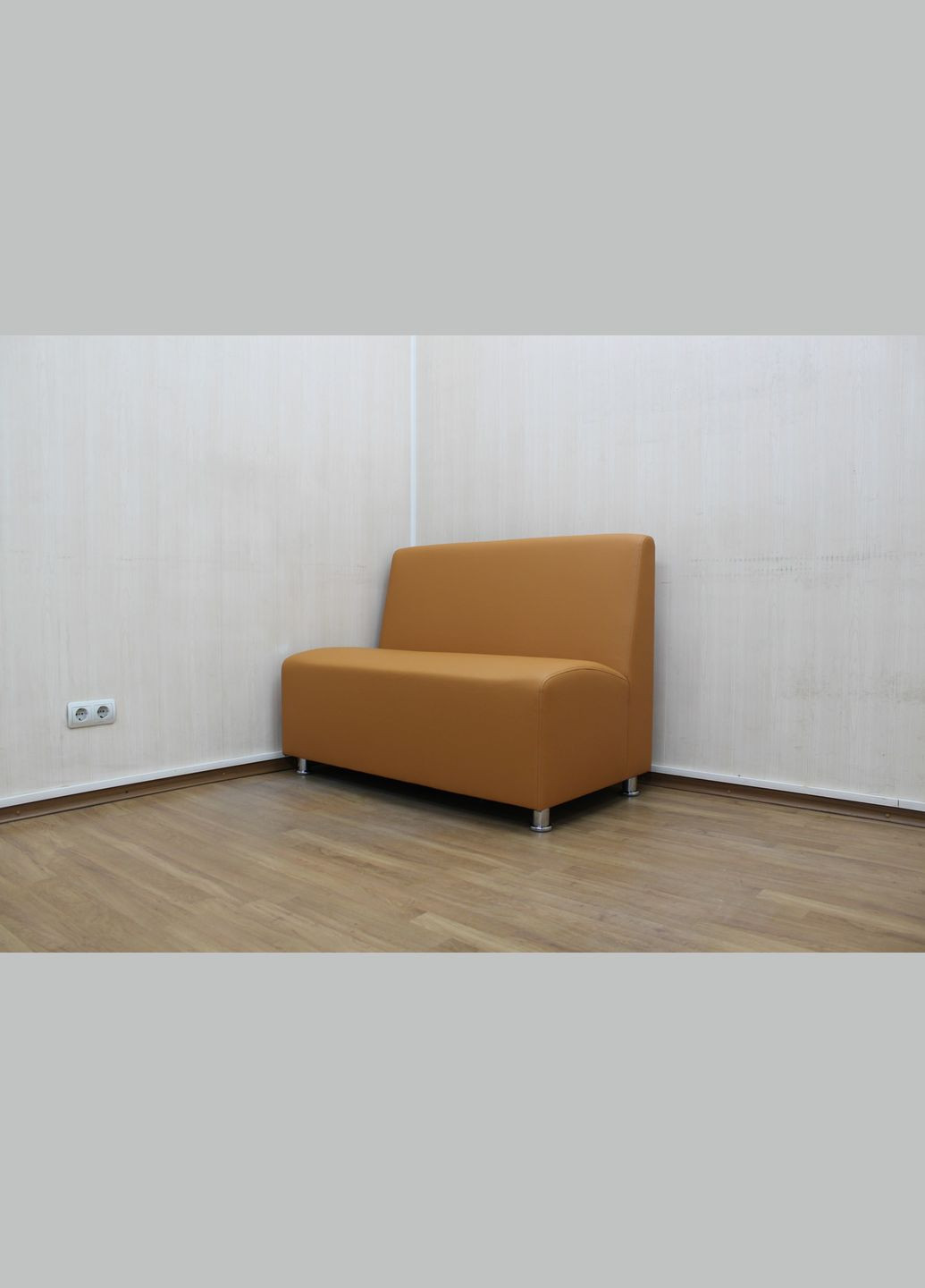 Диван Hit 120 см — для кафе, зон очікування, офісів, ресторанів, барів, солових, холів. Бежевий (Цвет 2205) BNB Mebli (331163105)