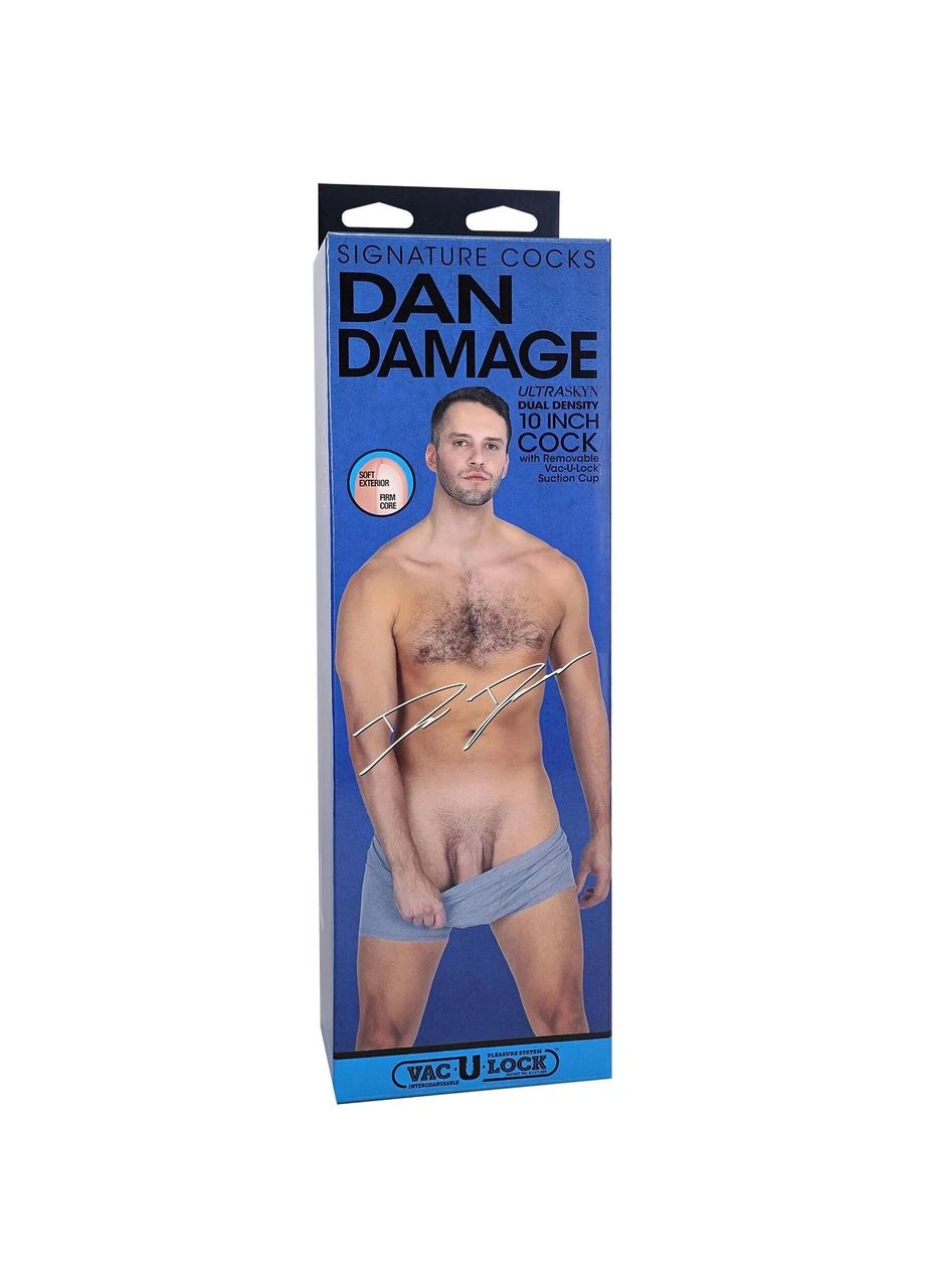 Фалоімітатор Signature Cocks Dan Damage 10 inch UltraSkyn Doc Johnson (383082084)