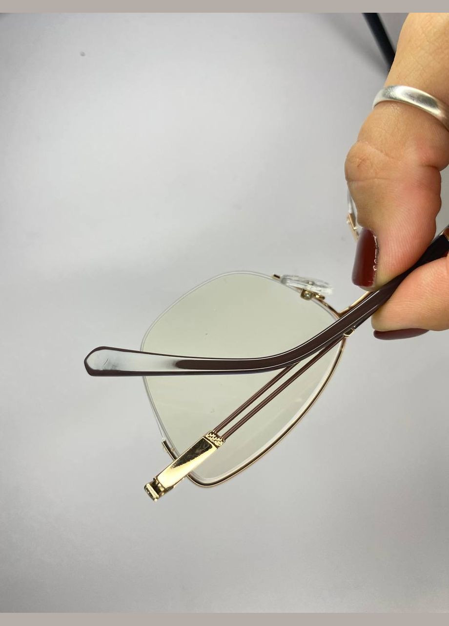 Окуляри для читання у металевій оправі Блю Блокер Антиблик Verse (331619746)