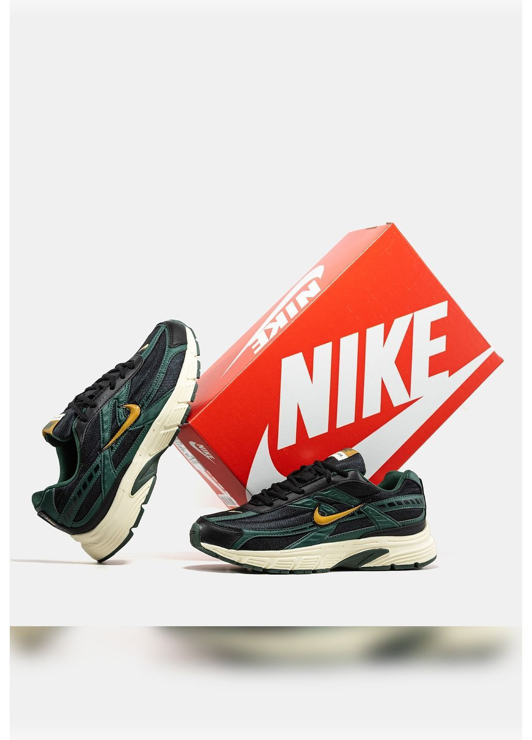 Чорні Осінні кросівки чоловічі nike No Brand Initiator