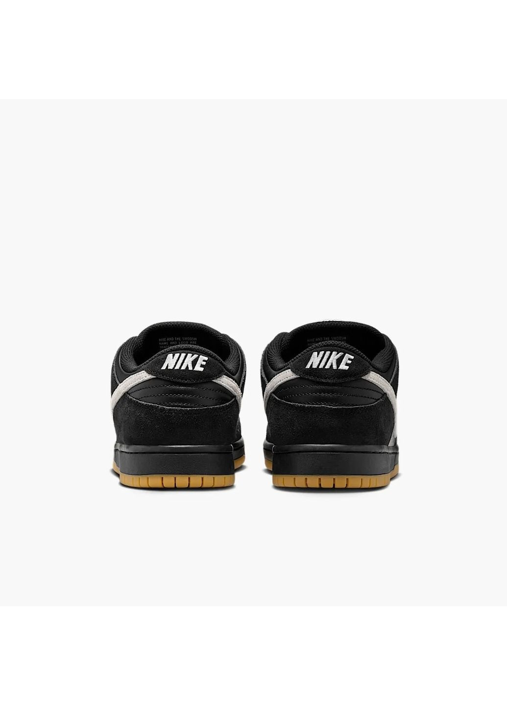 Чорні кросівки чоловічі dunk low black Nike