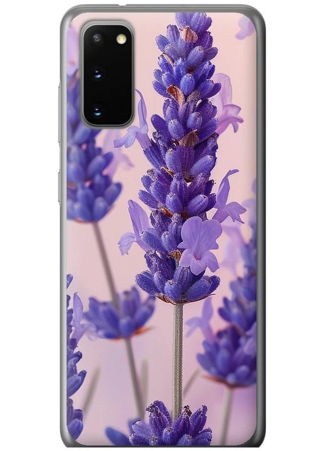 Силіконовий чохол 'Лаванда' для Endorphone Samsung Galaxy S20 (285117055)