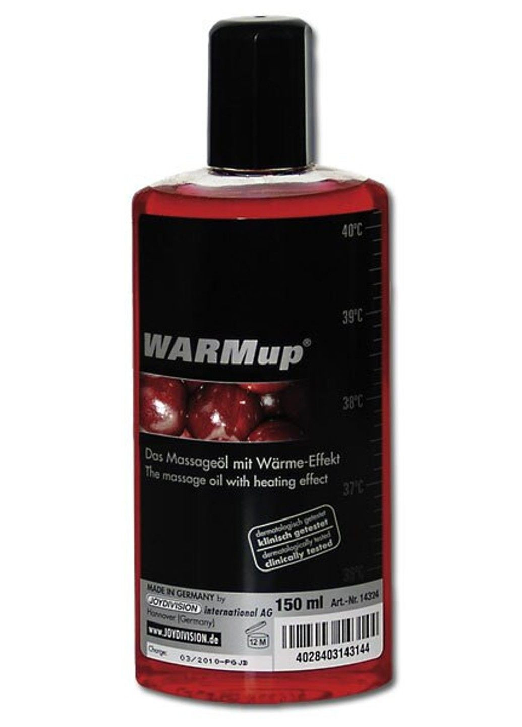 Массажное масло WARMup вишня No Brand (284236187)