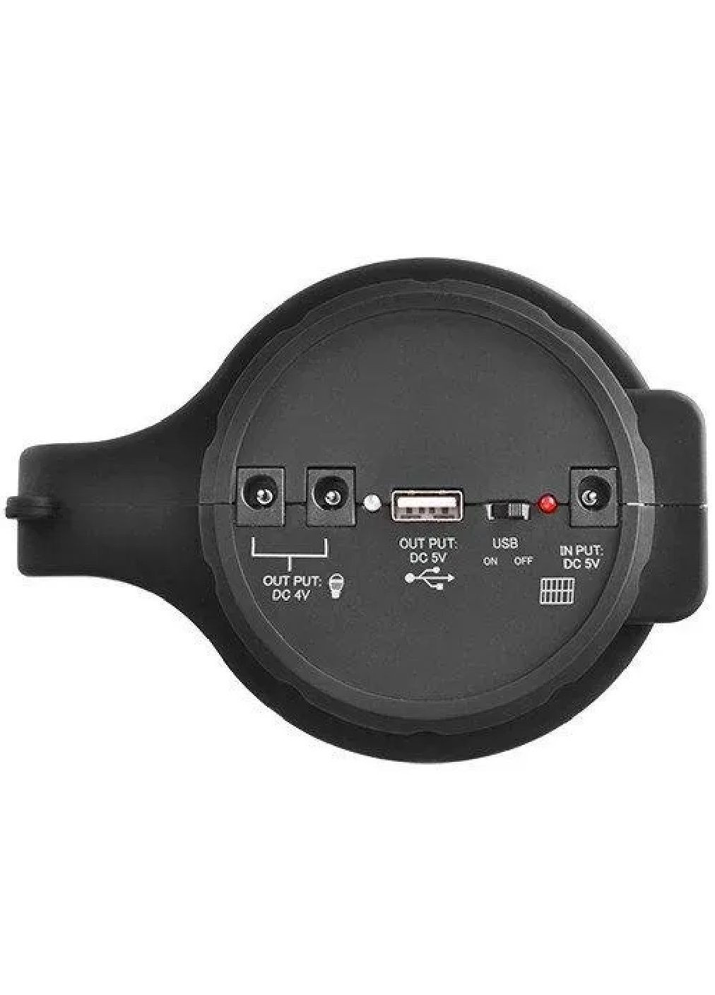 Ліхтар світлодіодний акумуляторний кемпінговий із сонячною панеллю функцією power bank 5500 мАг 19.2×13.8 см (482290-Prob) Unbranded (372916928)