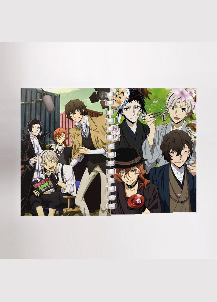 Блокнот скетчбук аниме Большой из бродячих псов для рисования (sk0081) No Brand (327007966)