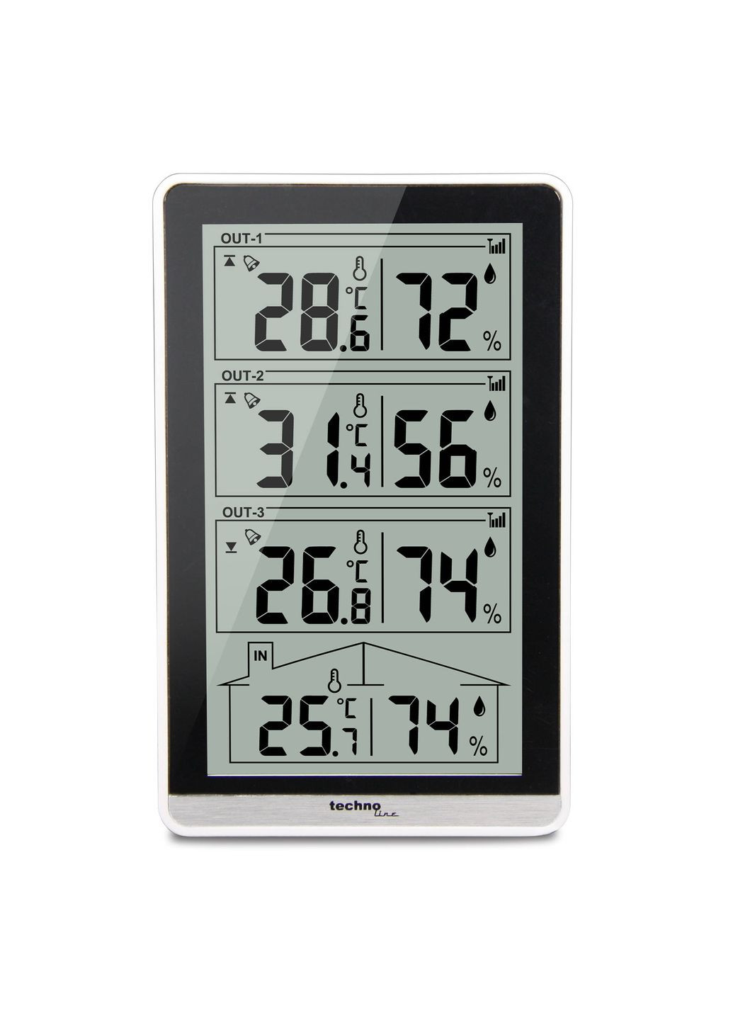 Термогигрометр WS7060 Black (WS7060) Technoline (315937345)