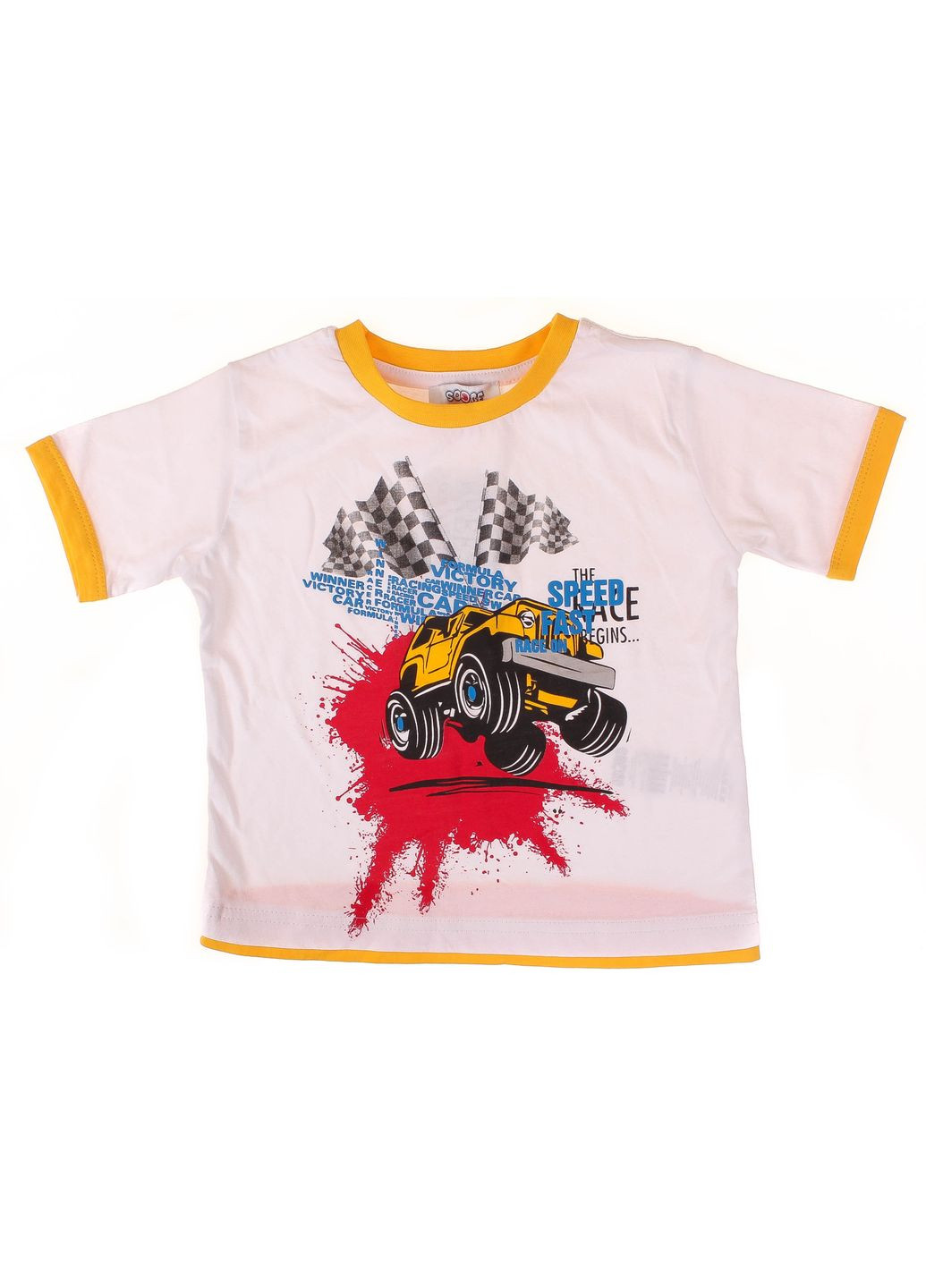 Біла літня футболка 13yectsrt1787 білий Soobe