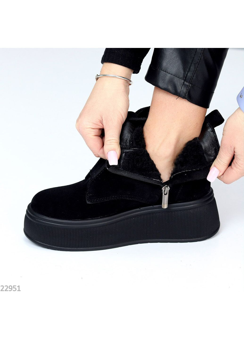 🔥 Черевики жіночі “Stels” із замші 🔥 No Brand (315343432)