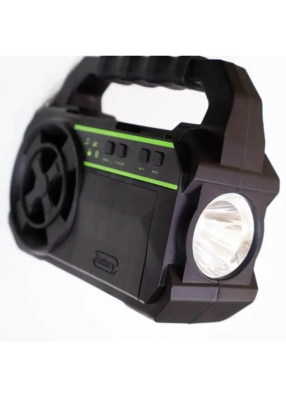Портативная cолнечная автономная система Solar Light DT-9018 панель походны фонарь радио повербанк BIG (388599983)