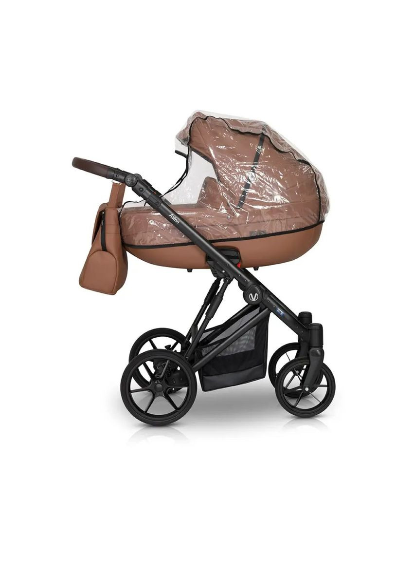 Универсальная коляска 3 в 1 Aston black, черный Verdi 9023-VA-06 (355794487)