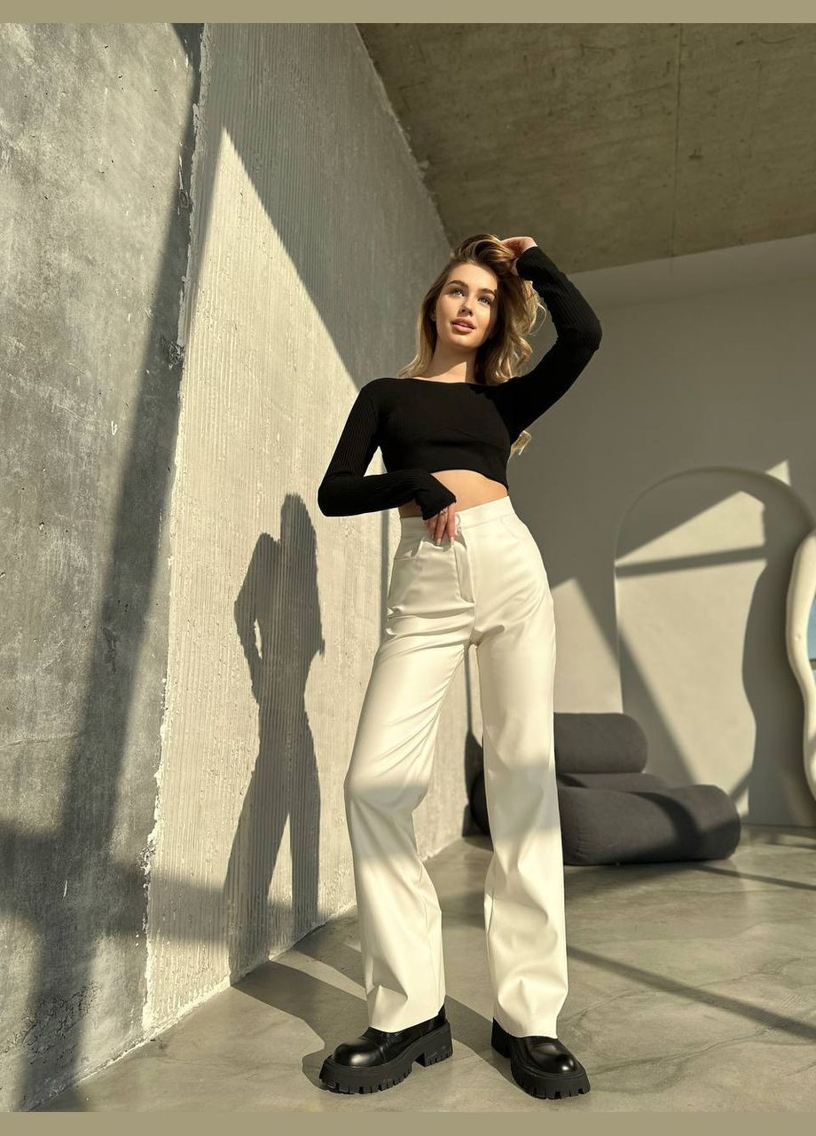 Жіночі штани з еко-шкіри Avanti (317251458)