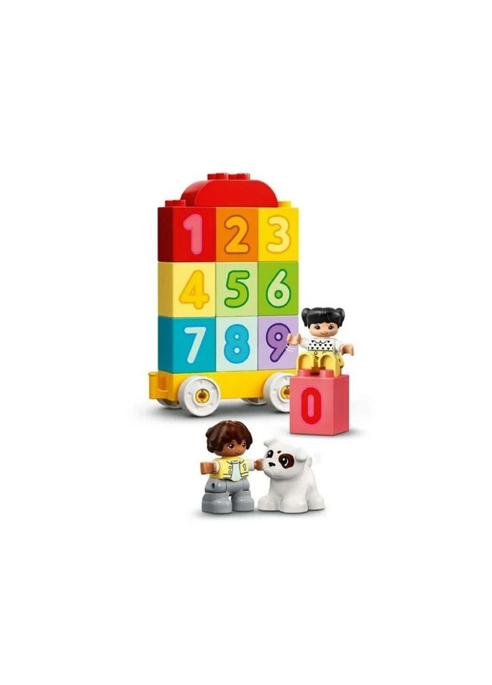 Конструктор Duplo Поезд с цифрами учимся считать 23 детали (10954) Lego (281426321)