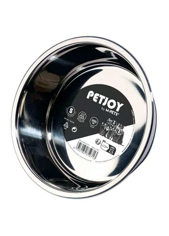 PETJOY CatFamily Stainless Bowl - Металева миска для котів S (490 мл) (6953182759683) M-Pets (332256859)