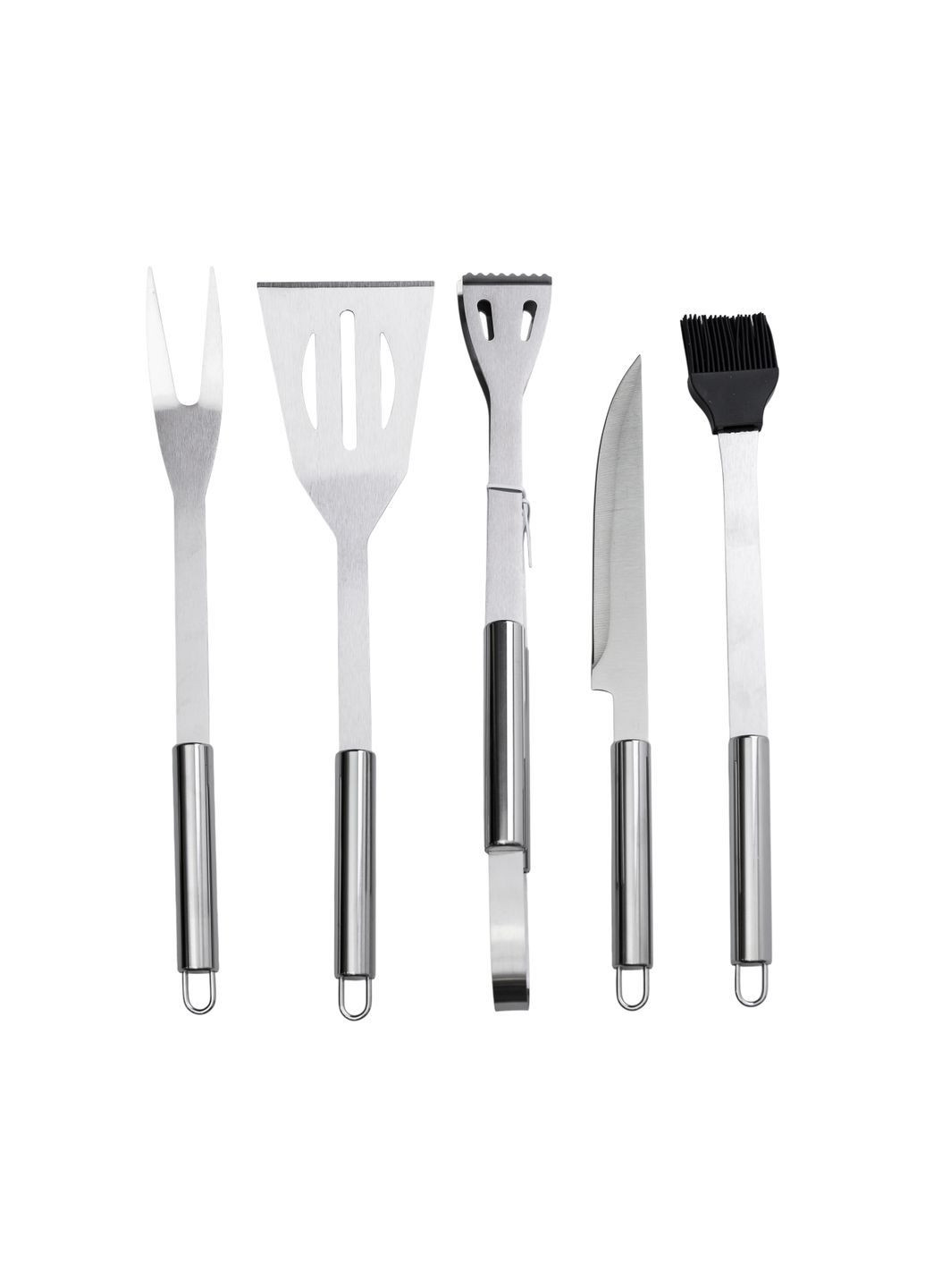 Набор аксессуаров для гриля и барбекю 5 предметов Yiwu HP-20-72 нержавеющая сталь No Brand (370849831)