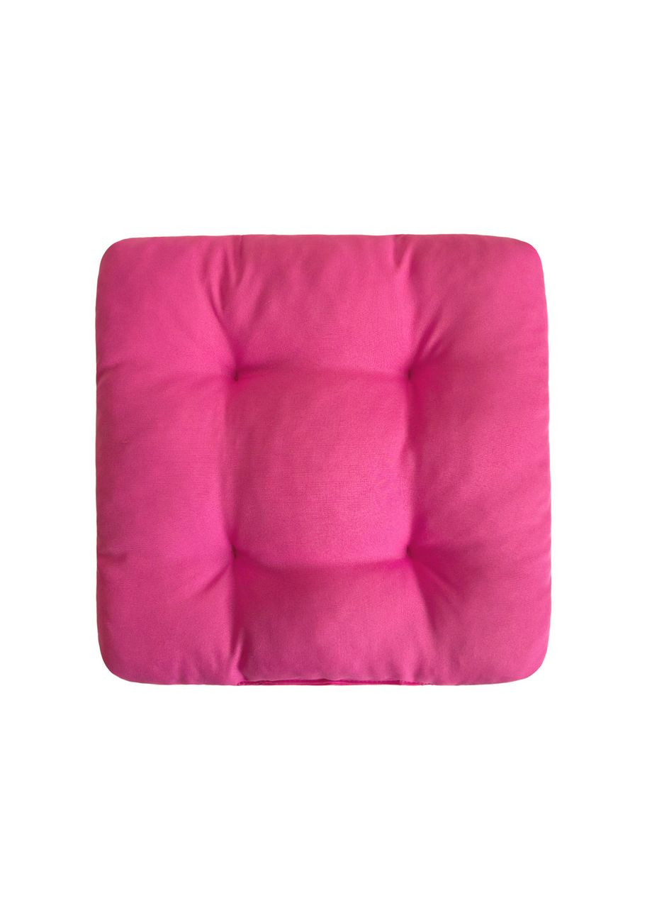 Подушка на стул 35х35х8 см розовый No Brand (324828833)