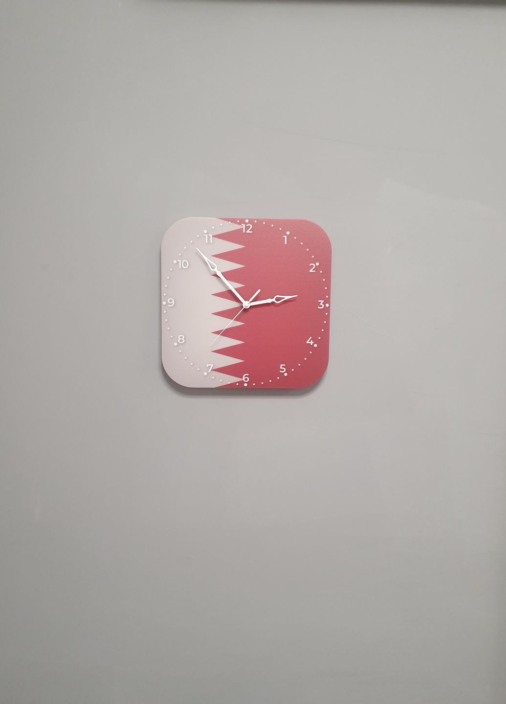 Часы настенные флаг Катара No Brand (321989377)