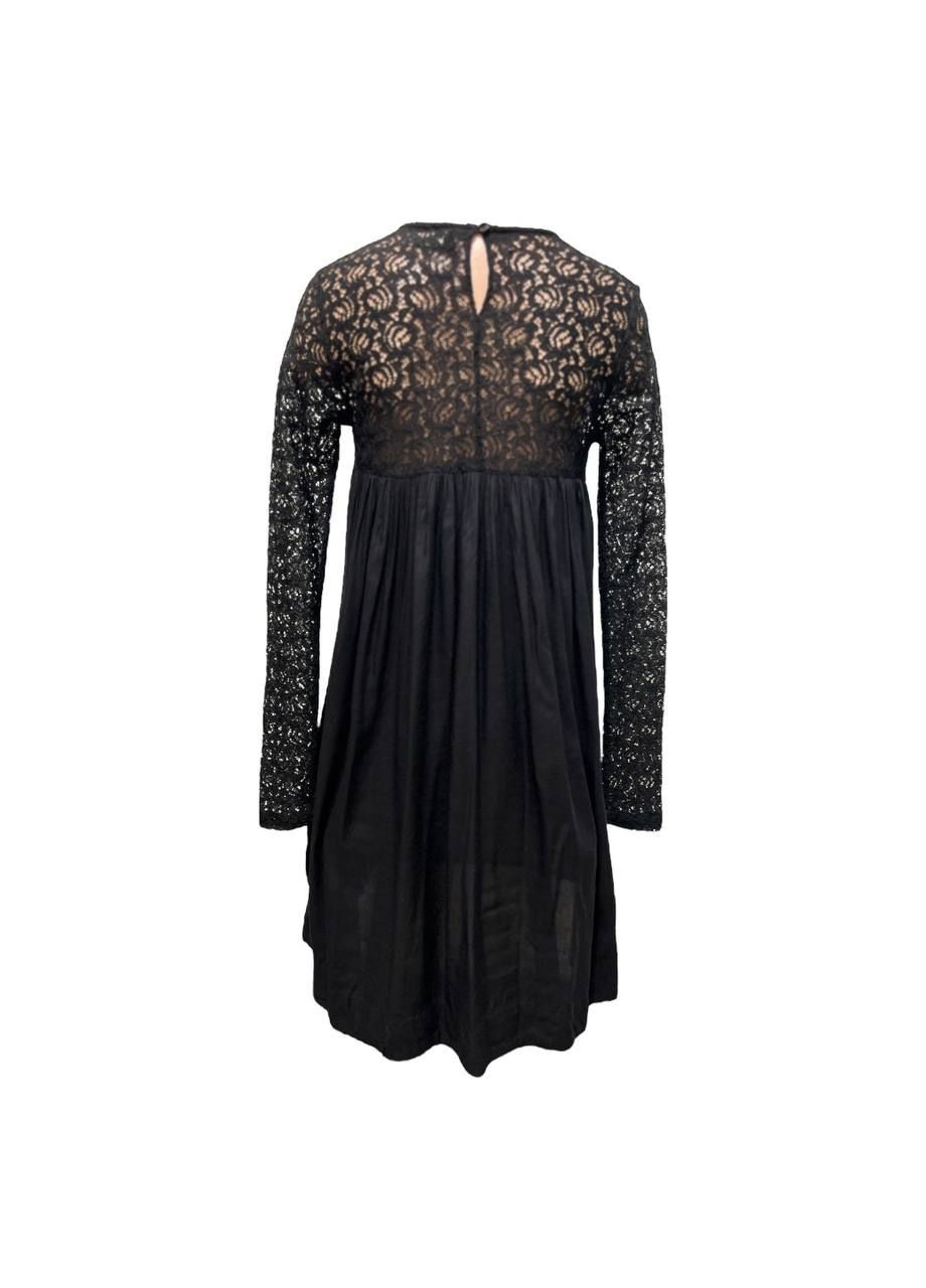 Черное повседневный платье черный Religion однотонное