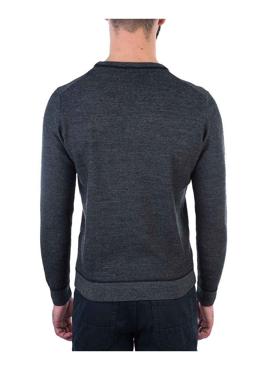 Сірий джемпер чоловічий Bugatti