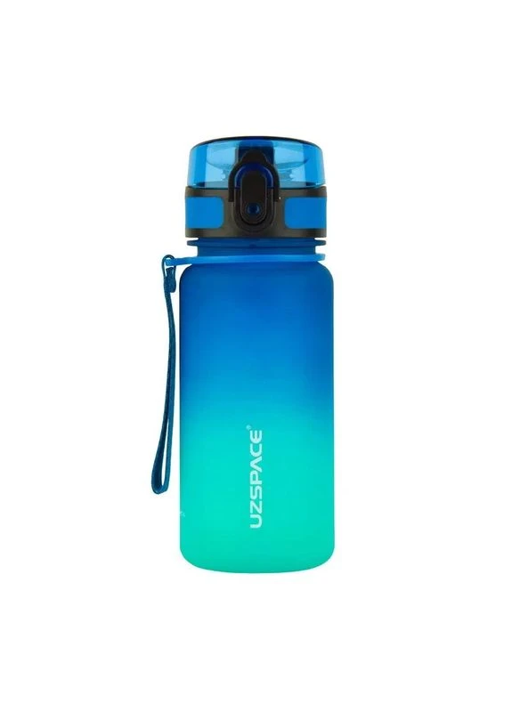 Бутылка для воды Frosted Gradient Waterbottle 3034, голубовато-зеленый цвет, 350 мл Uzspace (389091246)