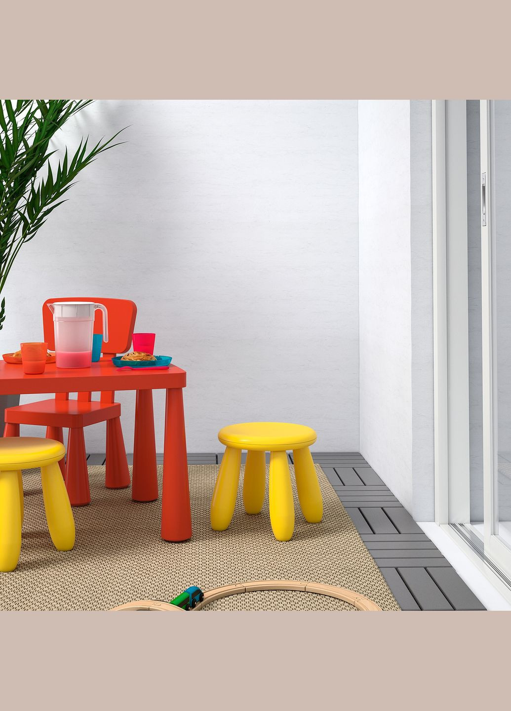 Табурет для детей IKEA mammut (290983298)