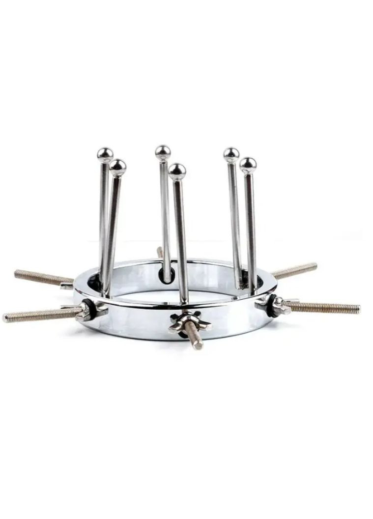 Анальний розширювач металевий Вібро куля вібратор для клітора і вагіни Лубрикант Love kiss 100 мл No Brand (331345548)