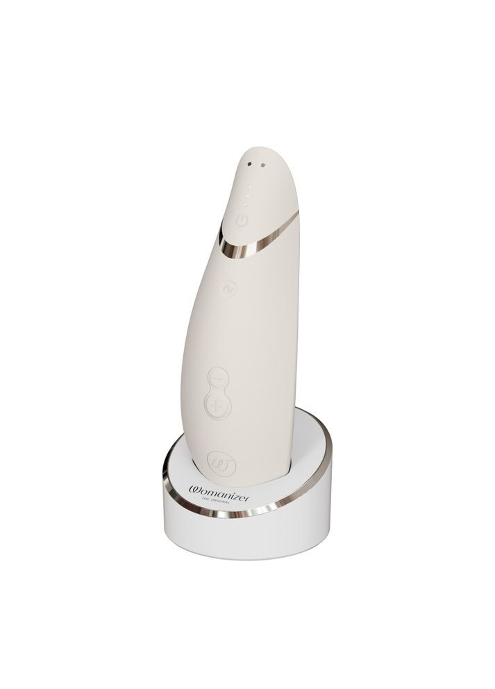 Вакуумный клиторальный стимулятор Premium 2 Gray Womanizer (331169758)