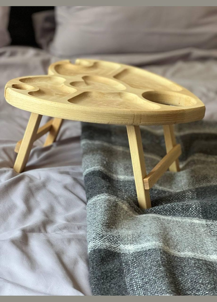 Деревянный винный столик D-35 дуб, ясень (ст-56) HM furnitura (330605586)