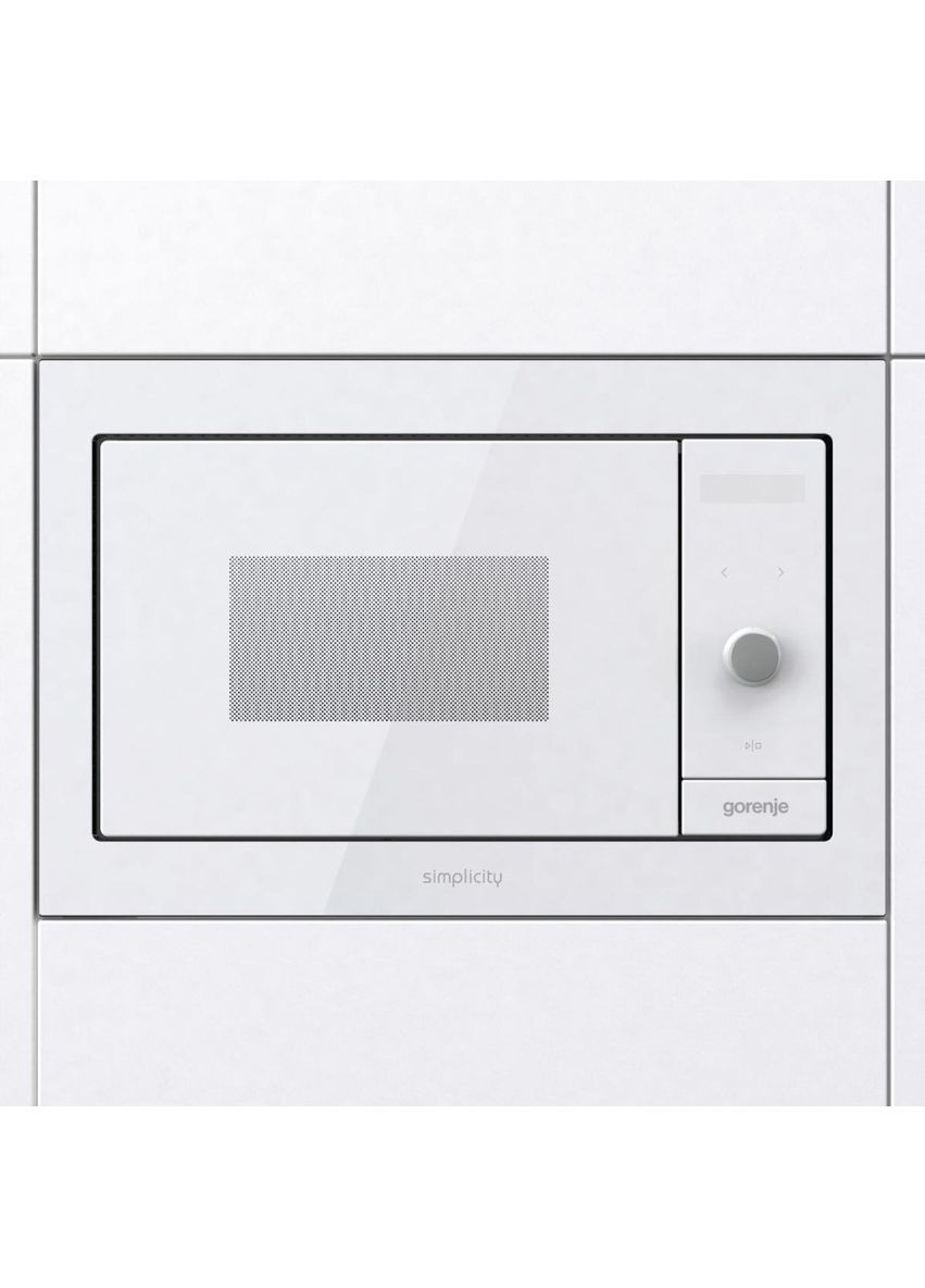Вбудована мікрохвильова піч Simplicity BM235G1SYW Gorenje (367057242)