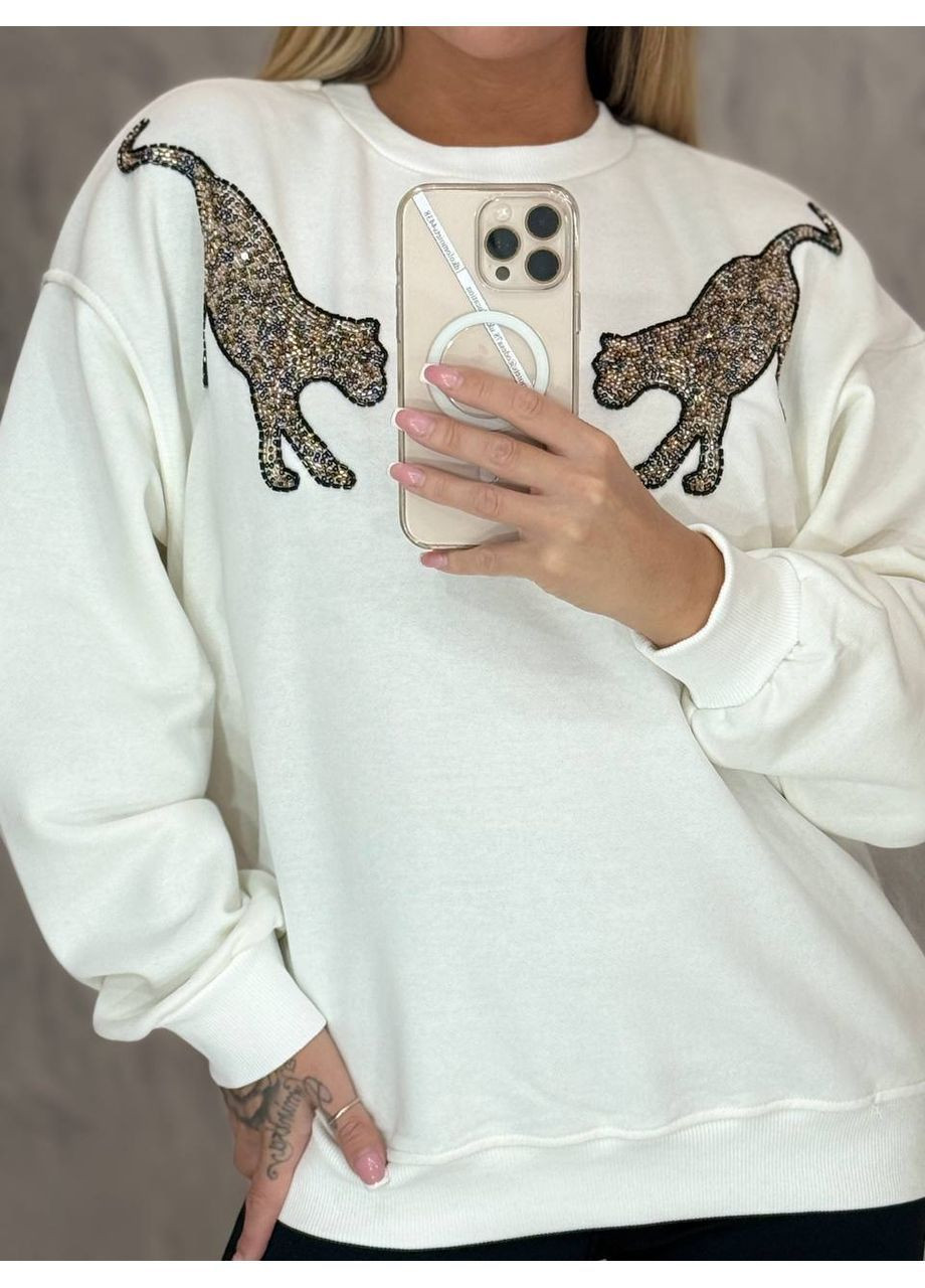 Белый свитер Milani