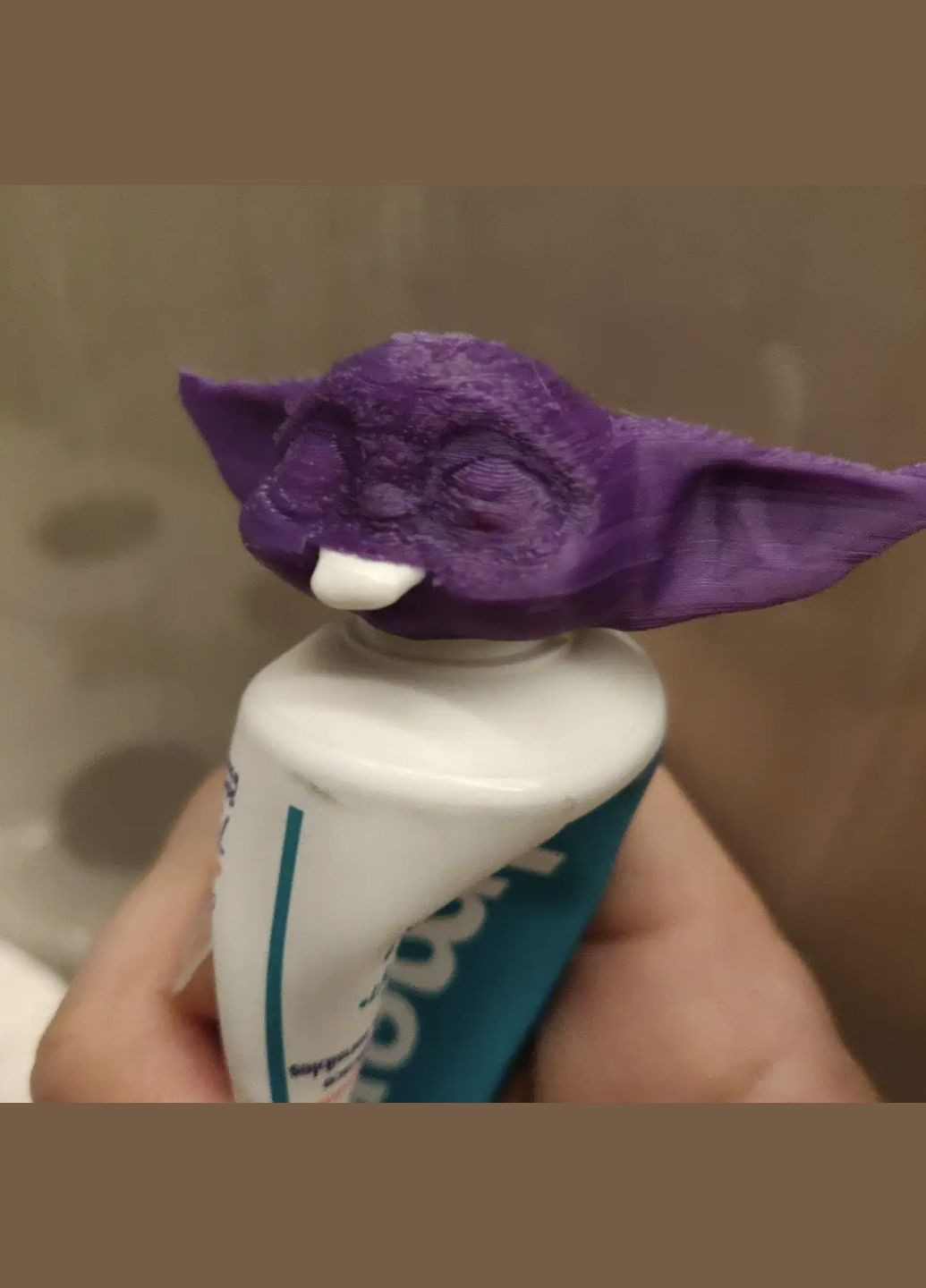 Насадка на зубну пасту "Йода" UA3D (303713018)