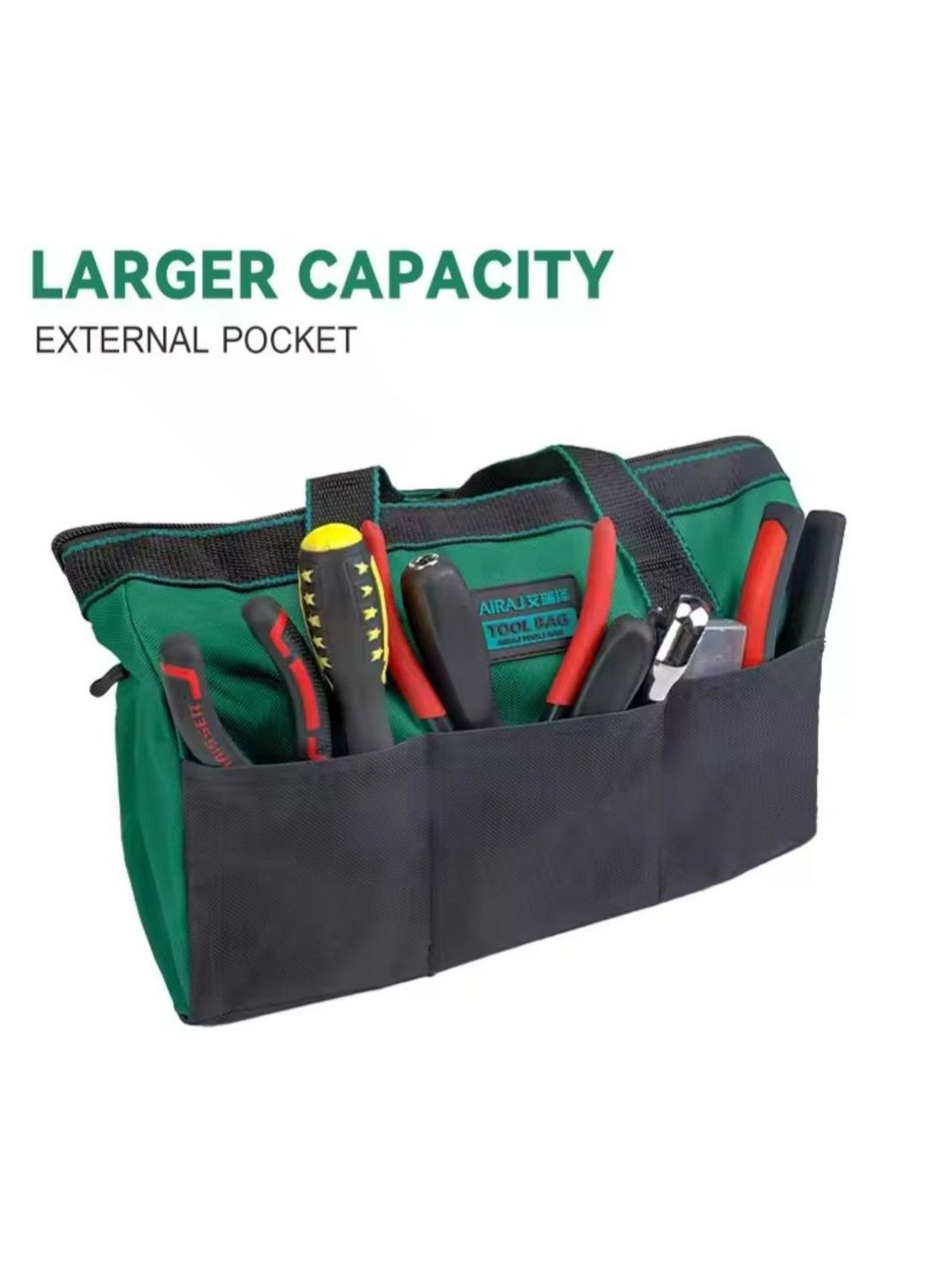 Многофункциональная сумка для инструментов среднего размера с усиленным дном No Brand (366220378)