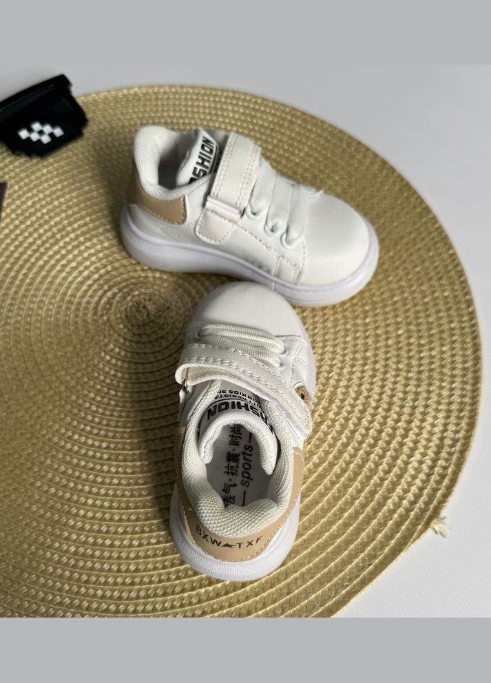 Цветные всесезонные детские кроссовки tedi, бежевые вставки No Brand