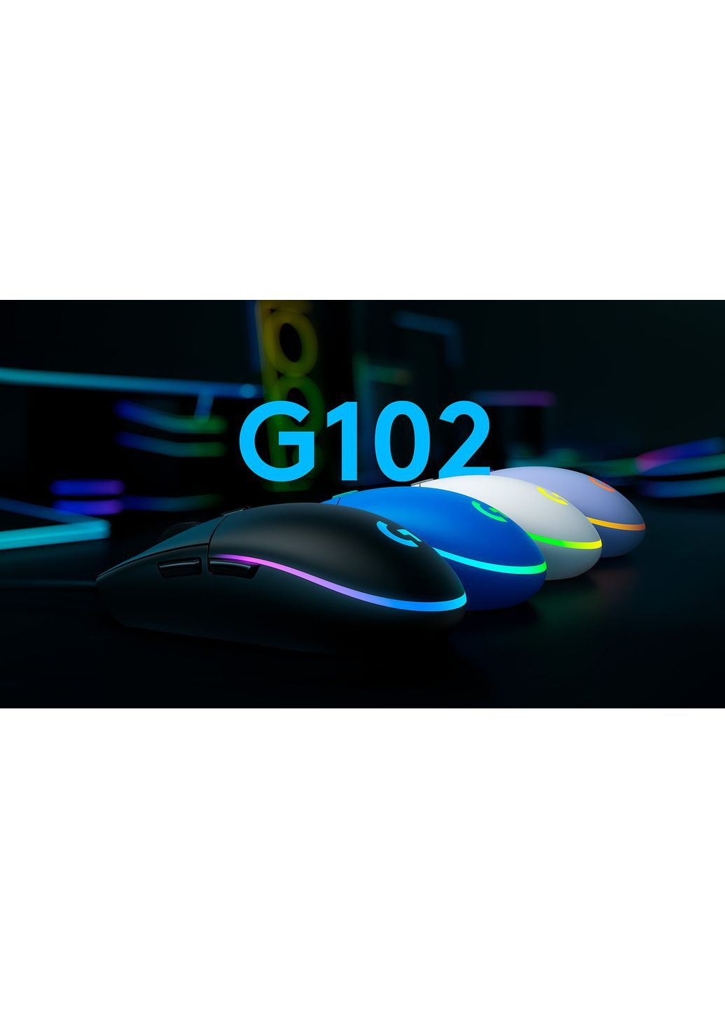 Мышь G102 Lightsync - Lilac - EER (6624830) Logitech (371635761)