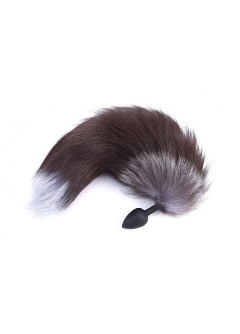 Анальна пробка з хвостиком песця Pet Mini No Brand (339864861)