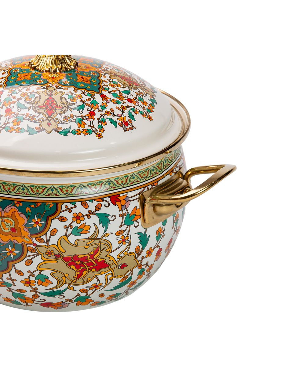 Кастрюля эмалированная 4 л в восточном стиле Yiwu (322503816)