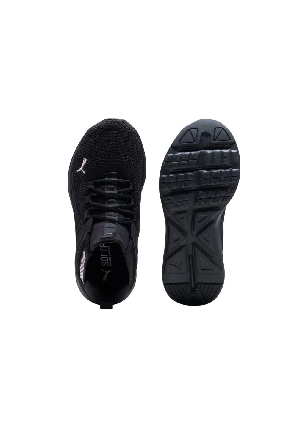 Черные демисезонные кроссовки enzo 2 revamp wmns black 310203-04 Puma