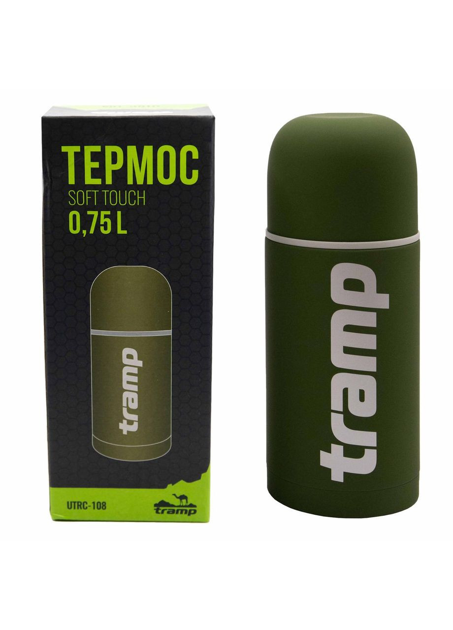Термос Soft Touch 0,75л UTRC-108 Хаки Tramp (366221313)