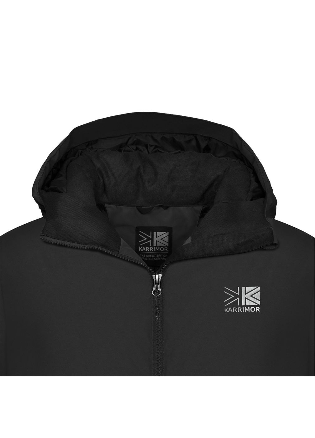 Чорна куртка sierra insulated jacket black Karrimor