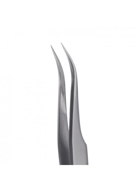 Пінцет для нарощування вій вигнутий металевий VIVIENNE (314932731)
