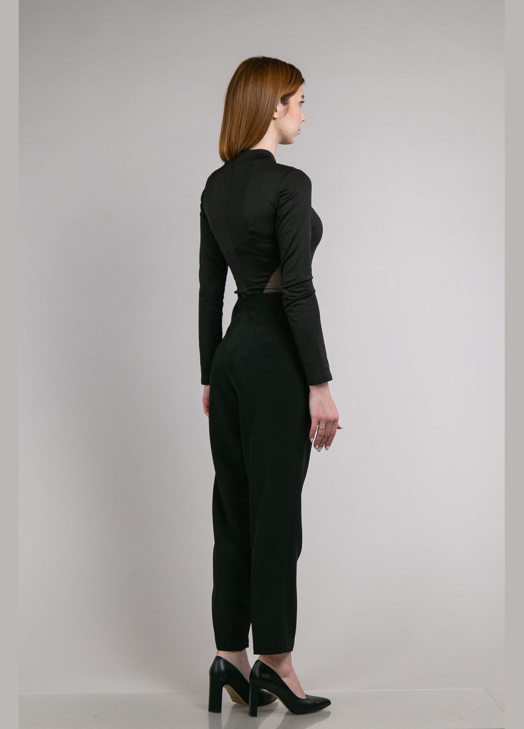 Брюки зауженные с высокой посадкой CHICLY (315316921)