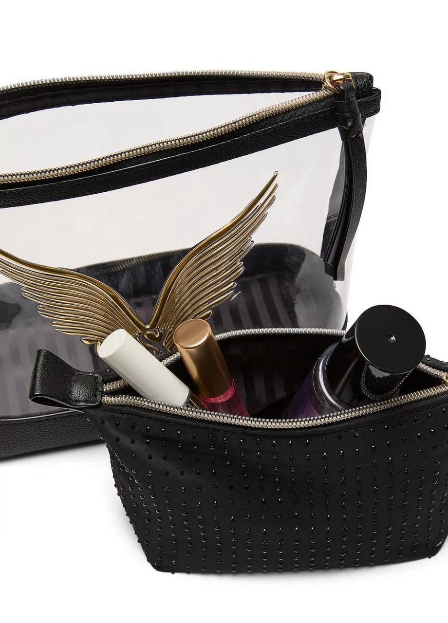 Косметичка черная Fashion Show Cosmetic Case Victoria's Secret (365729483)