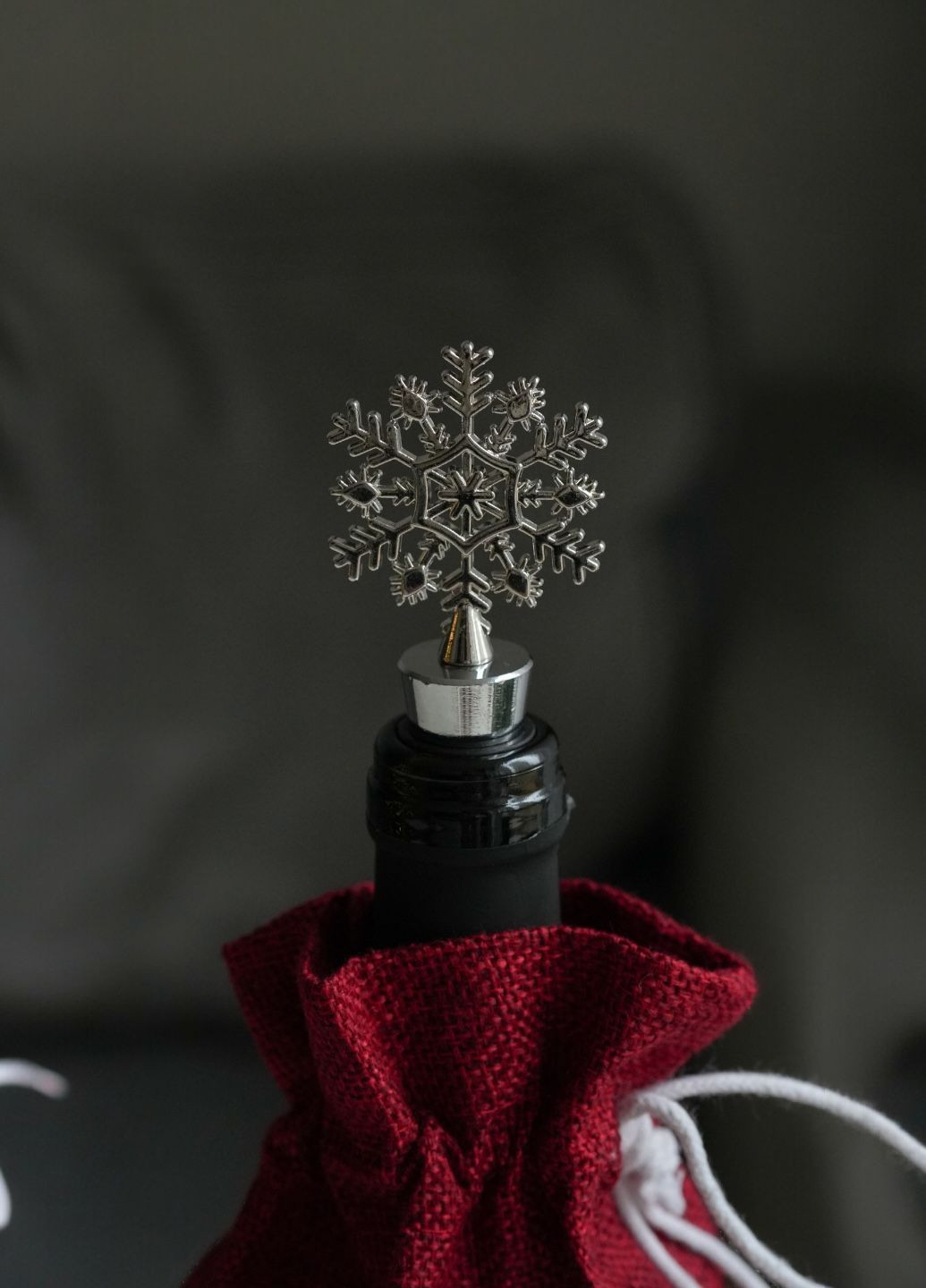 Стоппер заглушка для пляшки сніжинка No Brand (330777850)