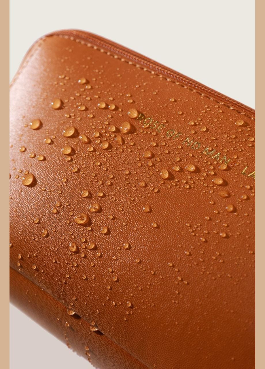 Дорожна косметичка Travel 22х11.5х12.5 см Коричнева (AN0103242) ANbeauty (356606959)