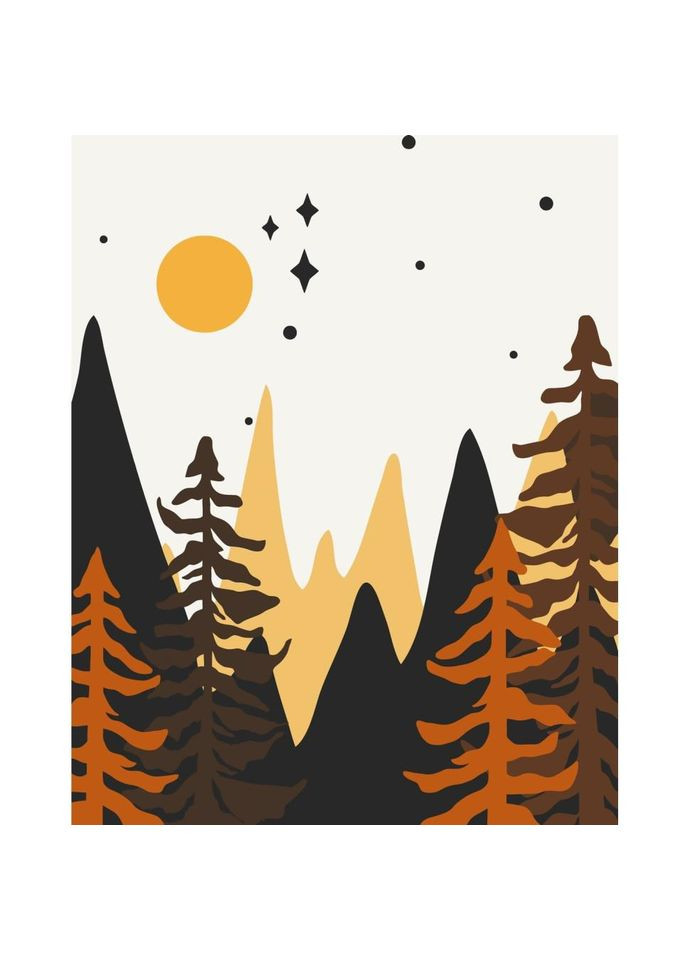 Картина по номерам "Пейзаж 3" 11032-AC No Brand (330602763)