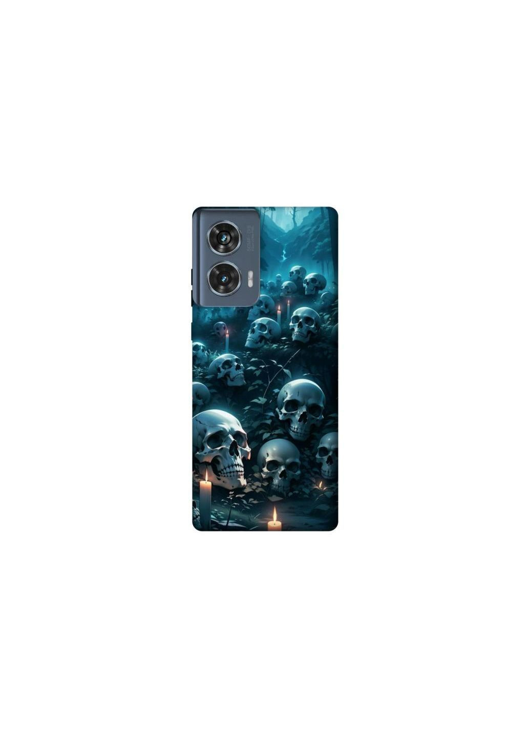Чехол на Motorola Edge 50 Skulls v3 Frontalka (365835679)