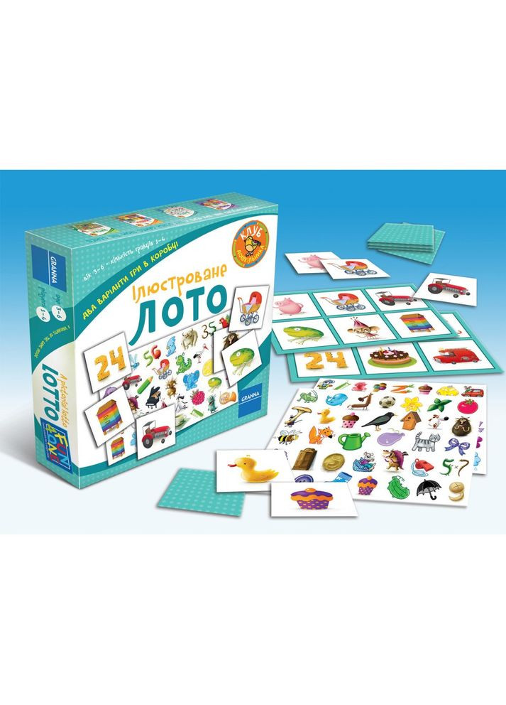Настольная игра Иллюстрированное Лото Granna (371876318)
