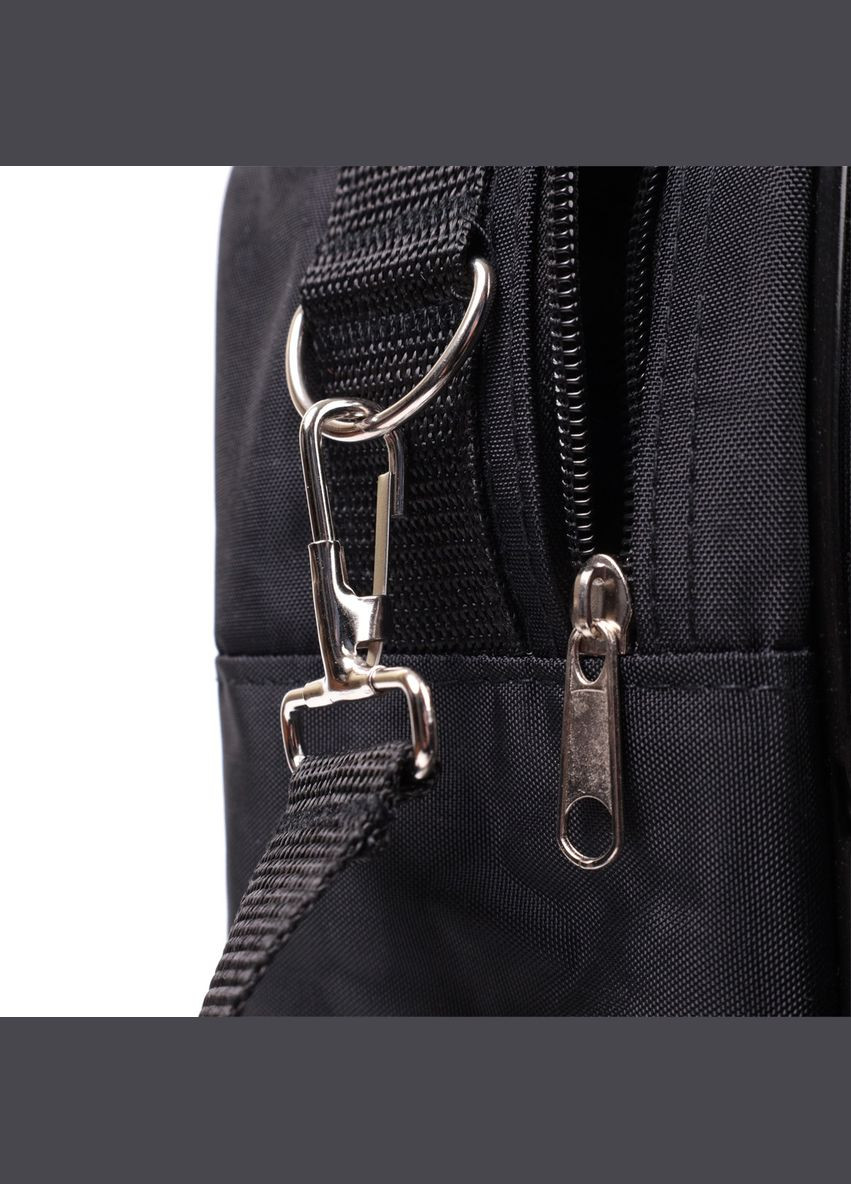 Сумка для чоловіків зі зручною ручкою з якісного поліестеру 22579 Чорний FABRA (329149064)