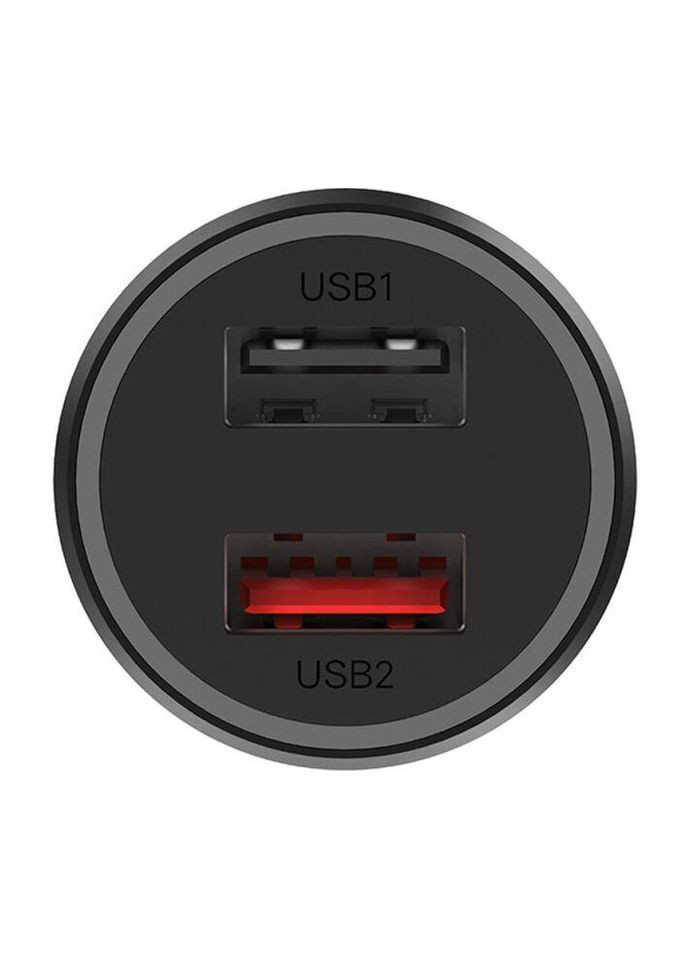 Автозарядне Car Fast Charger 37W 2 виходи USB + TypeC Xiaomi (279553940)