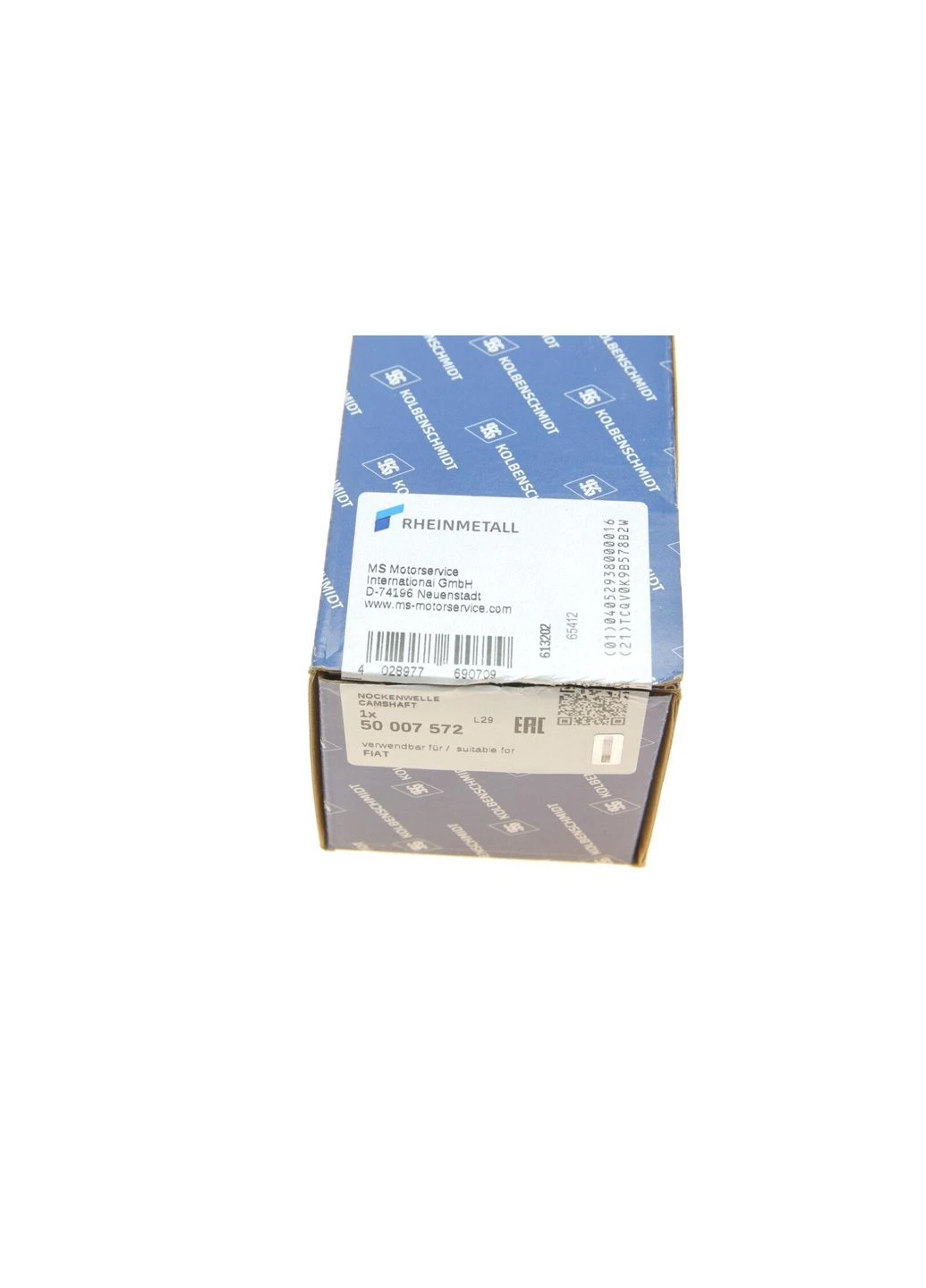 Распредвал IN FIAT/OPEL 169A1.000/188A9.000/199A2.000/199A3.000/223A9.000/Z13DT/Z13DTH (пр-во KS) 50007572 Kolbenschmidt (366106509)
