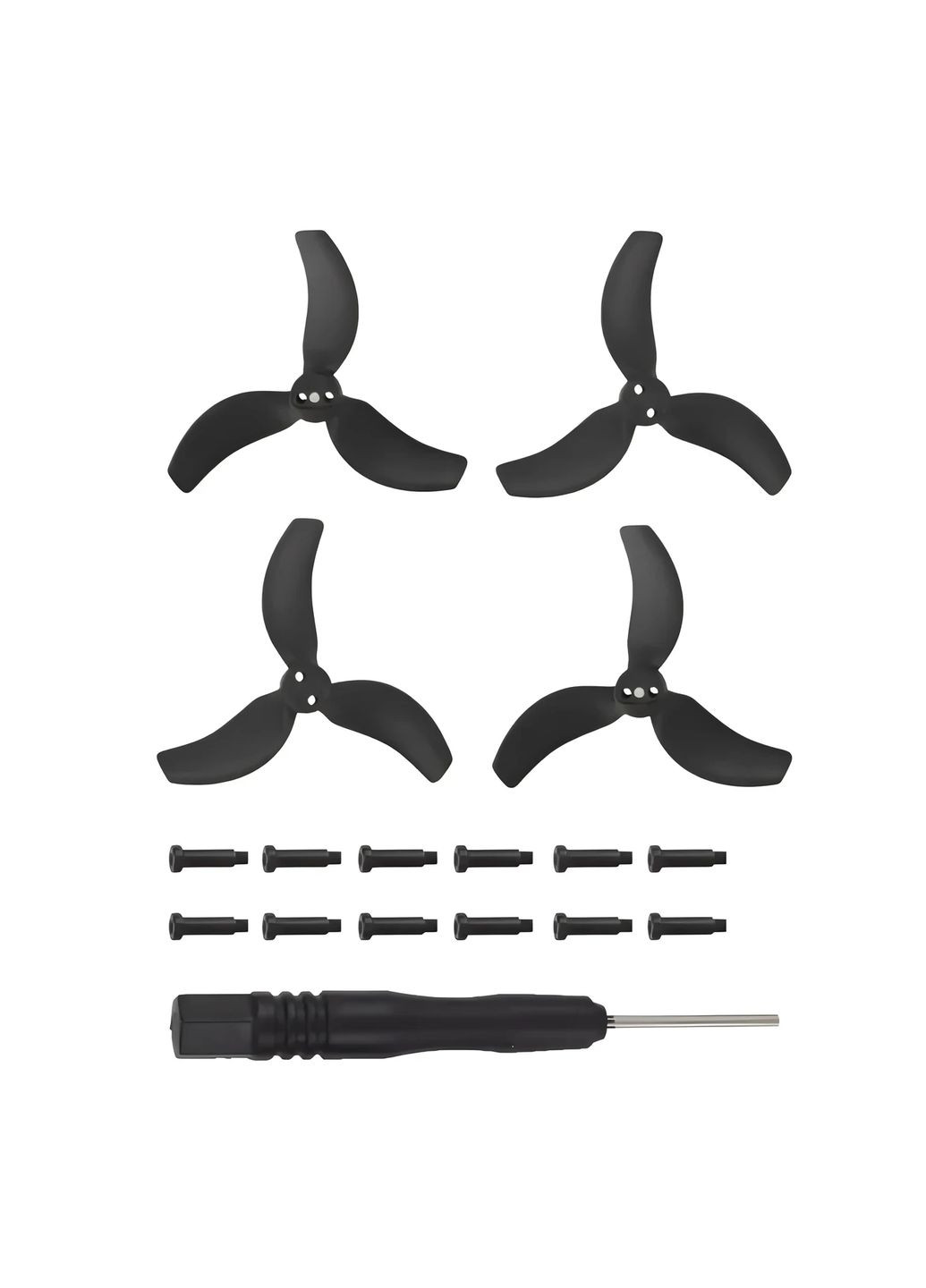Пропеллеры Avata 2 лопасти пропы квадрокоптера мавик малошумные винты для дрона авата 2 DJI (361224105)